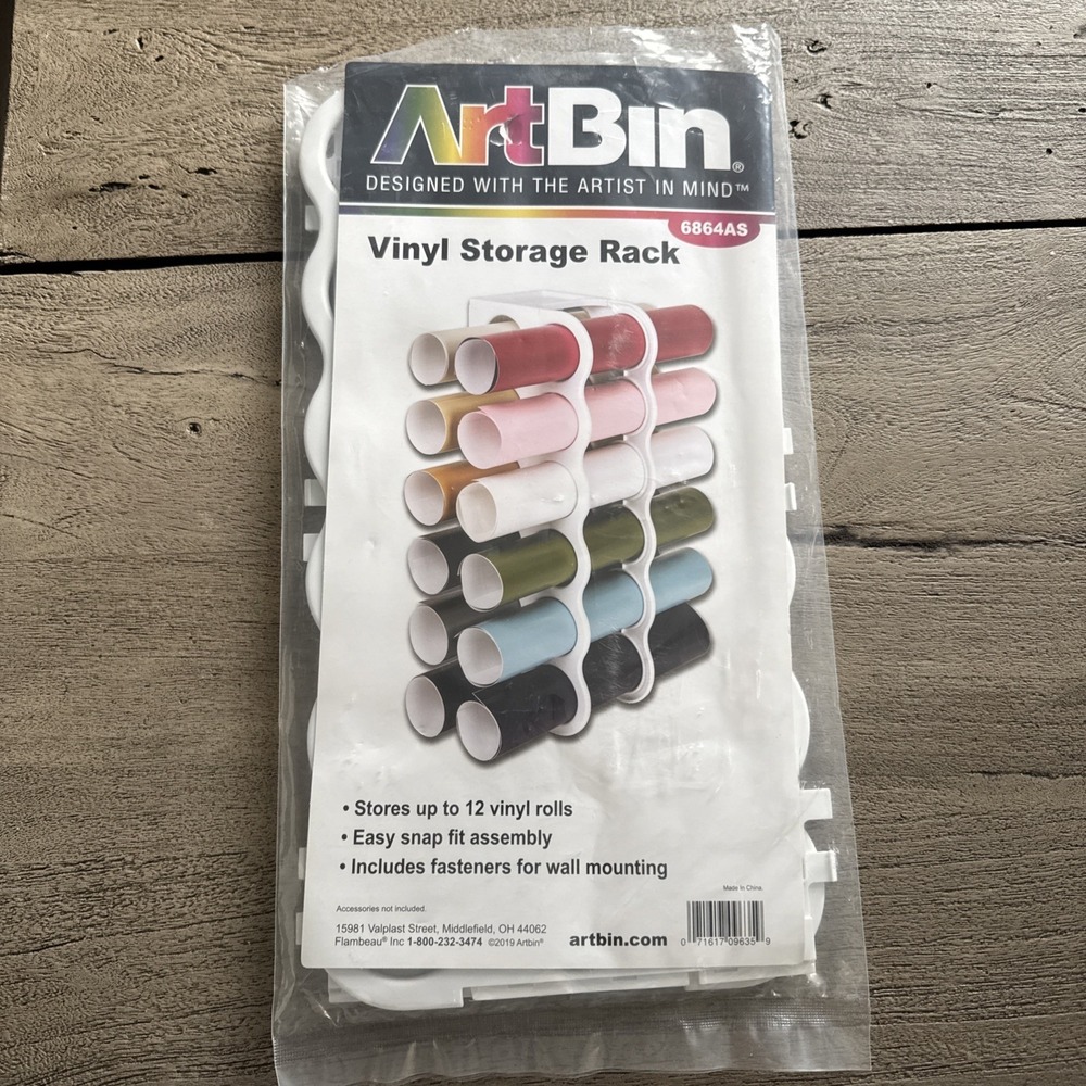 ArtBin Vinyl Storage Rack Model #6864AS. Designed With The Artist In Mind